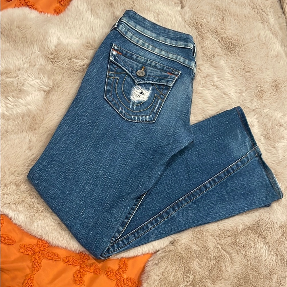 Stylish Boot Cut True Religion Jeans